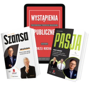 PROMOCJA ROZWOJOWA - Pakiet "Pasja" i "Szansa" + ebook Wystąpienia publiczne/GRATIS