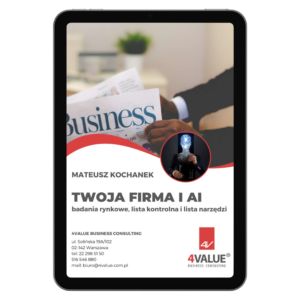 Bezpłatny E-book "Twoja firma i AI", Mateusz Kochanek